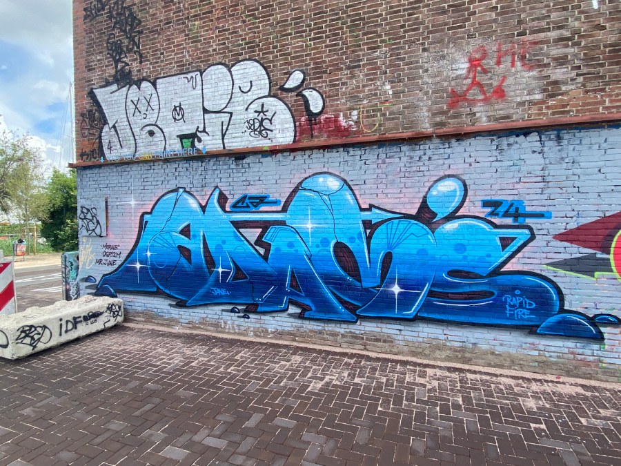 adams, ndsm, graffiti, amsterdam